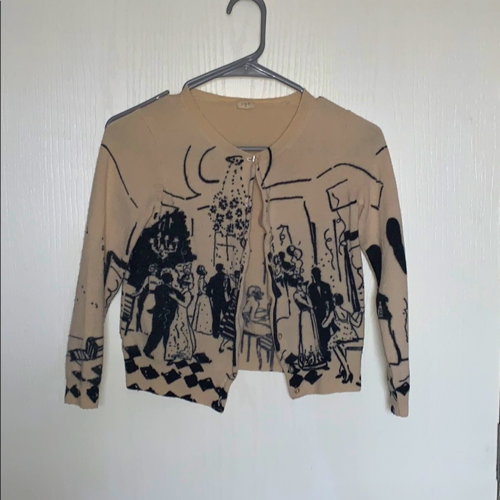 J Crew detailed cardigan
